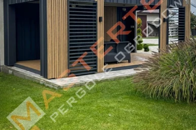 Kontener na działkę ROD 002 pergola mastertec 5 900x1200